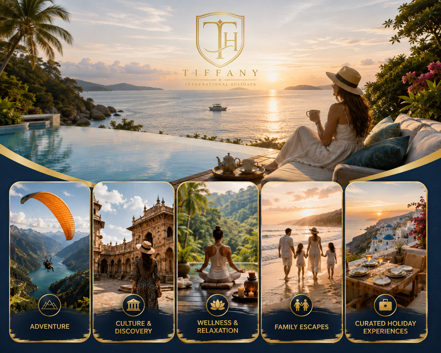 Luxury hospitality experience at Luxury Tiffany International Holidays