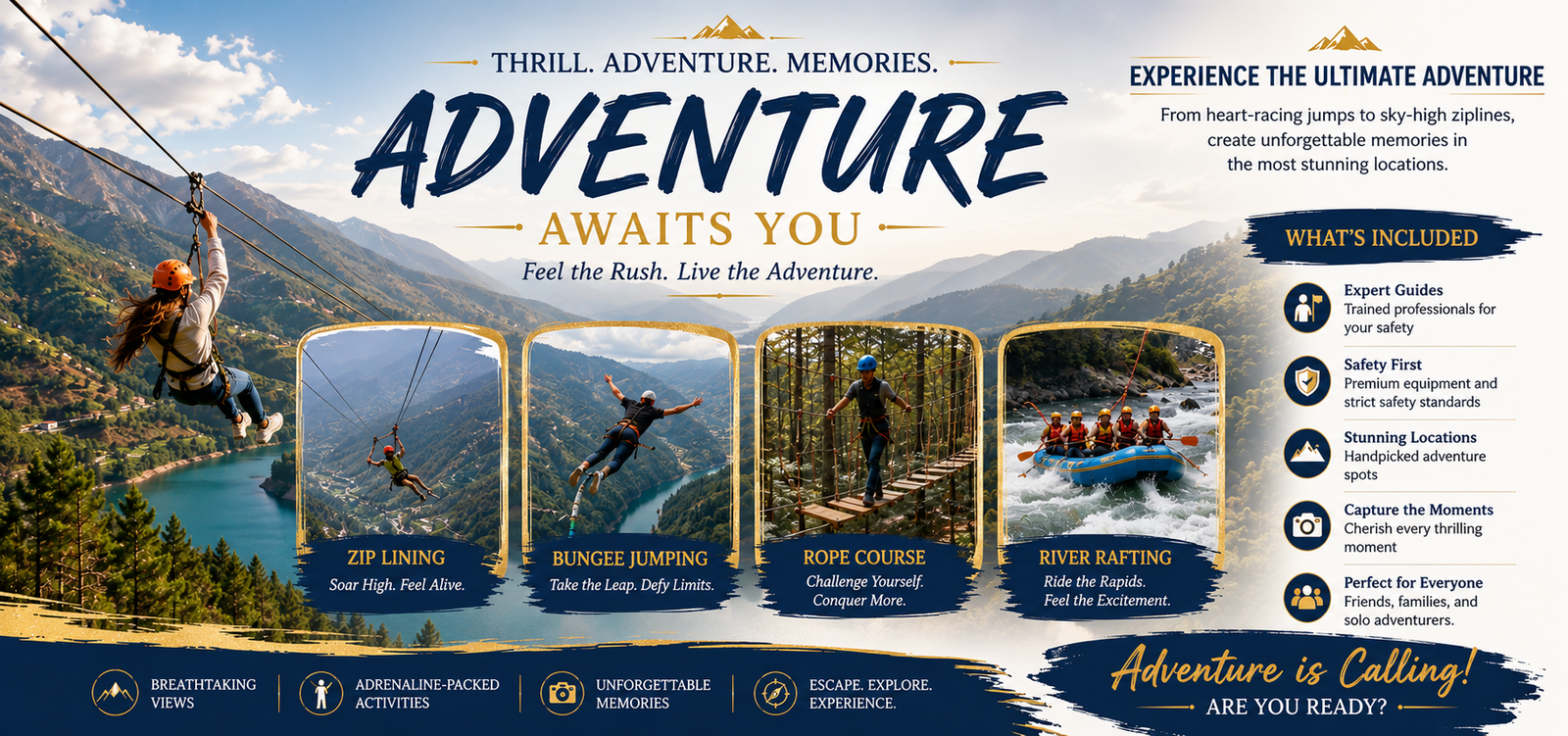 Adventure experiences